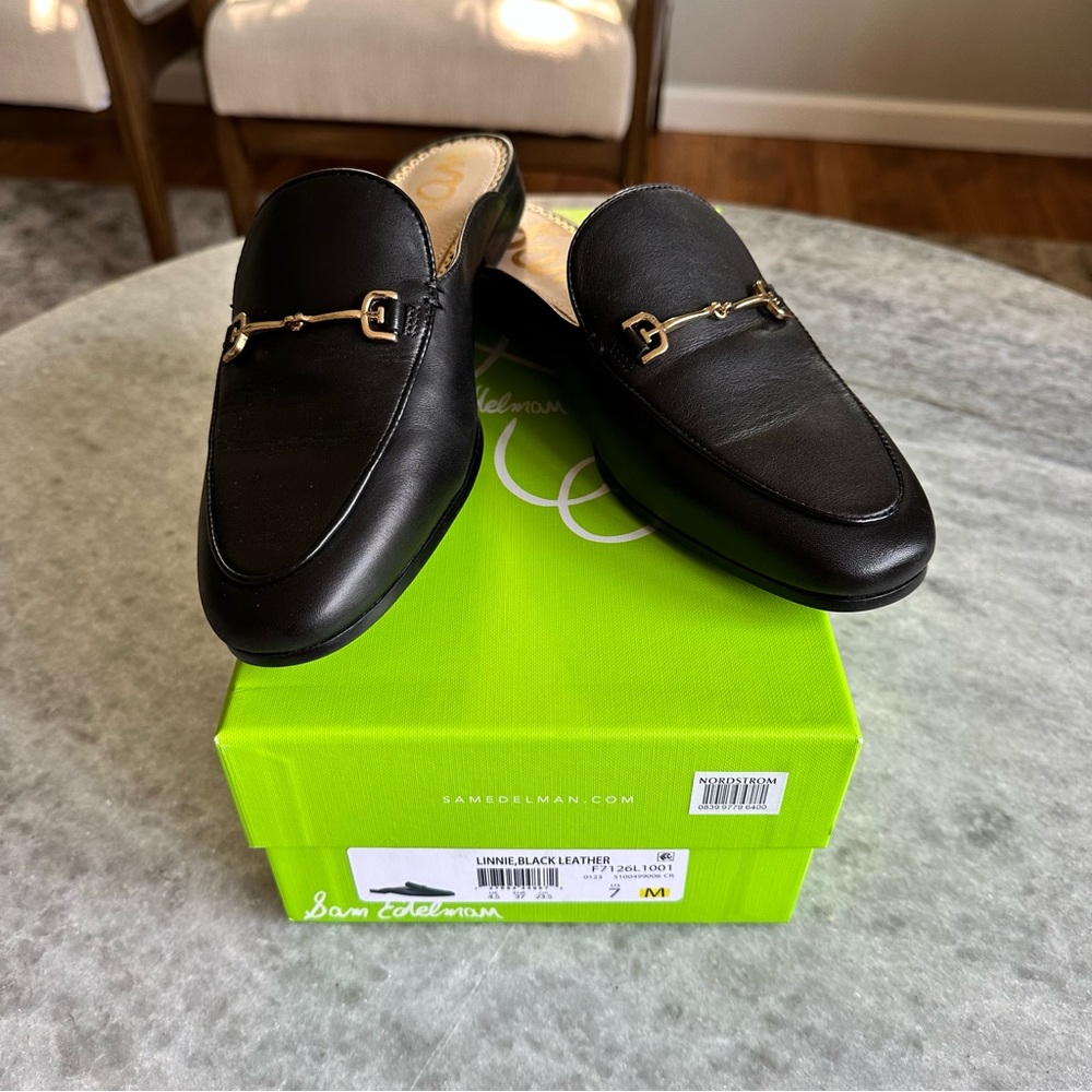 Sam Edelman Linnie Bit Mule in Black